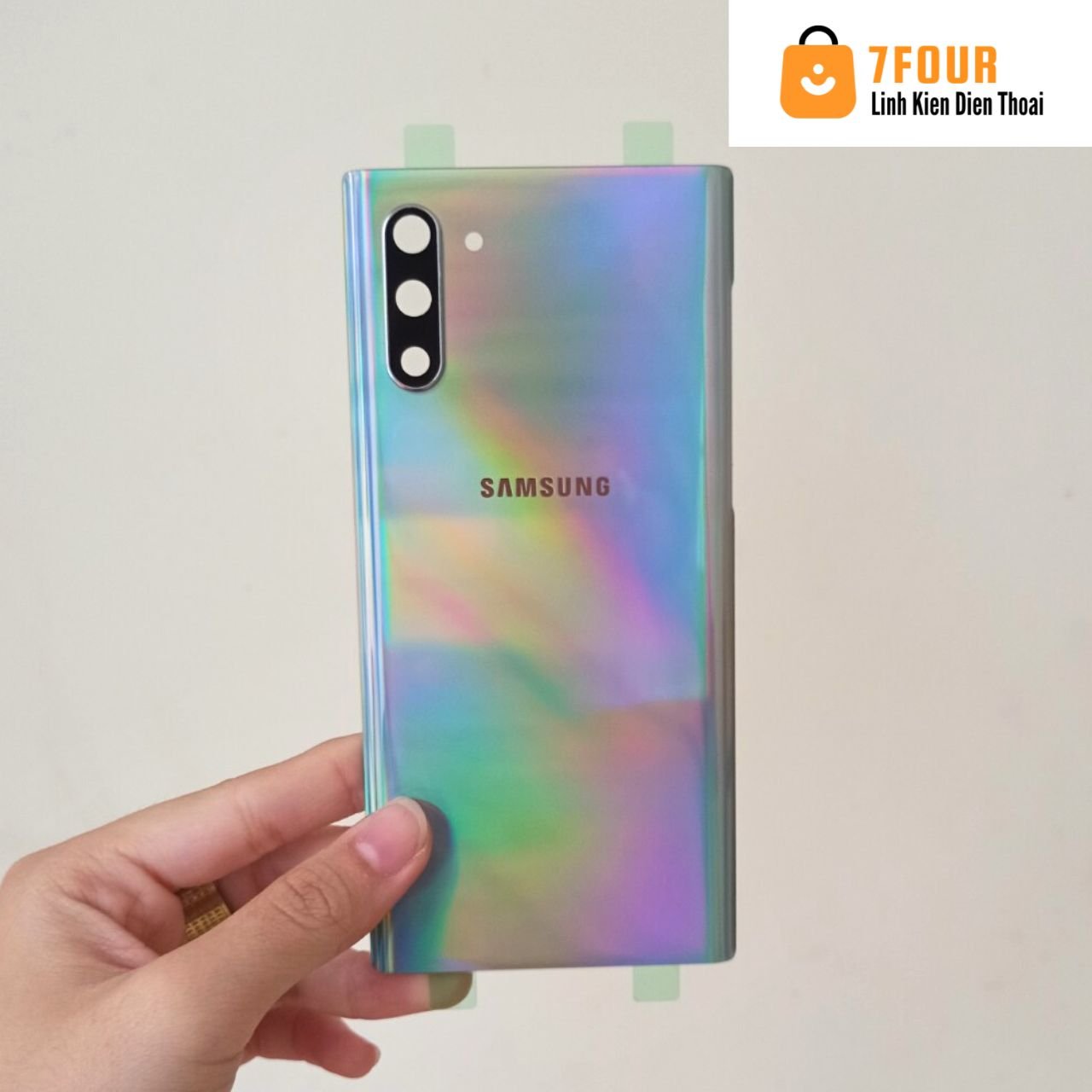 Nắp lưng kính Samsung Note 10+ / Note 10 5G kèm kính cam