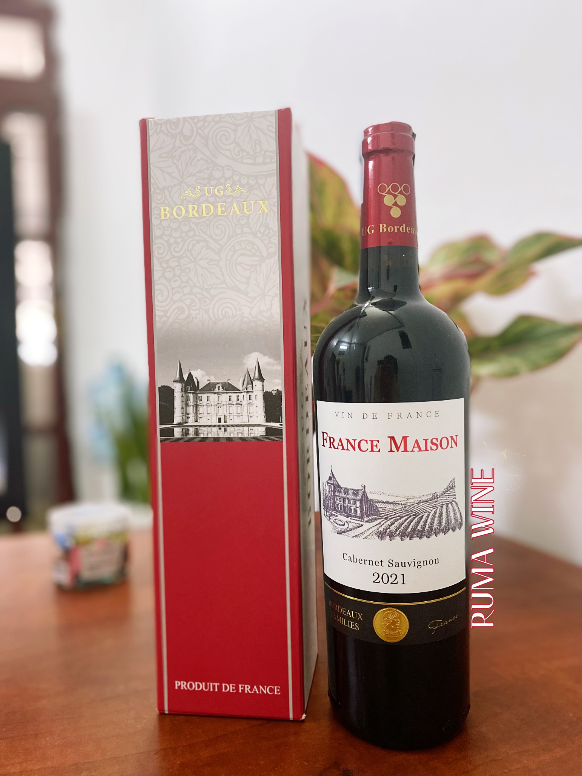 Hộp giấy đựng chai vang - 750 ml
