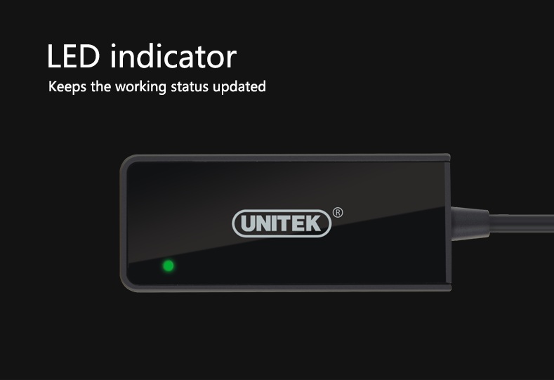 Cáp USB 3.0 To HDMI Unitek Y-3702 Full HD 1080P