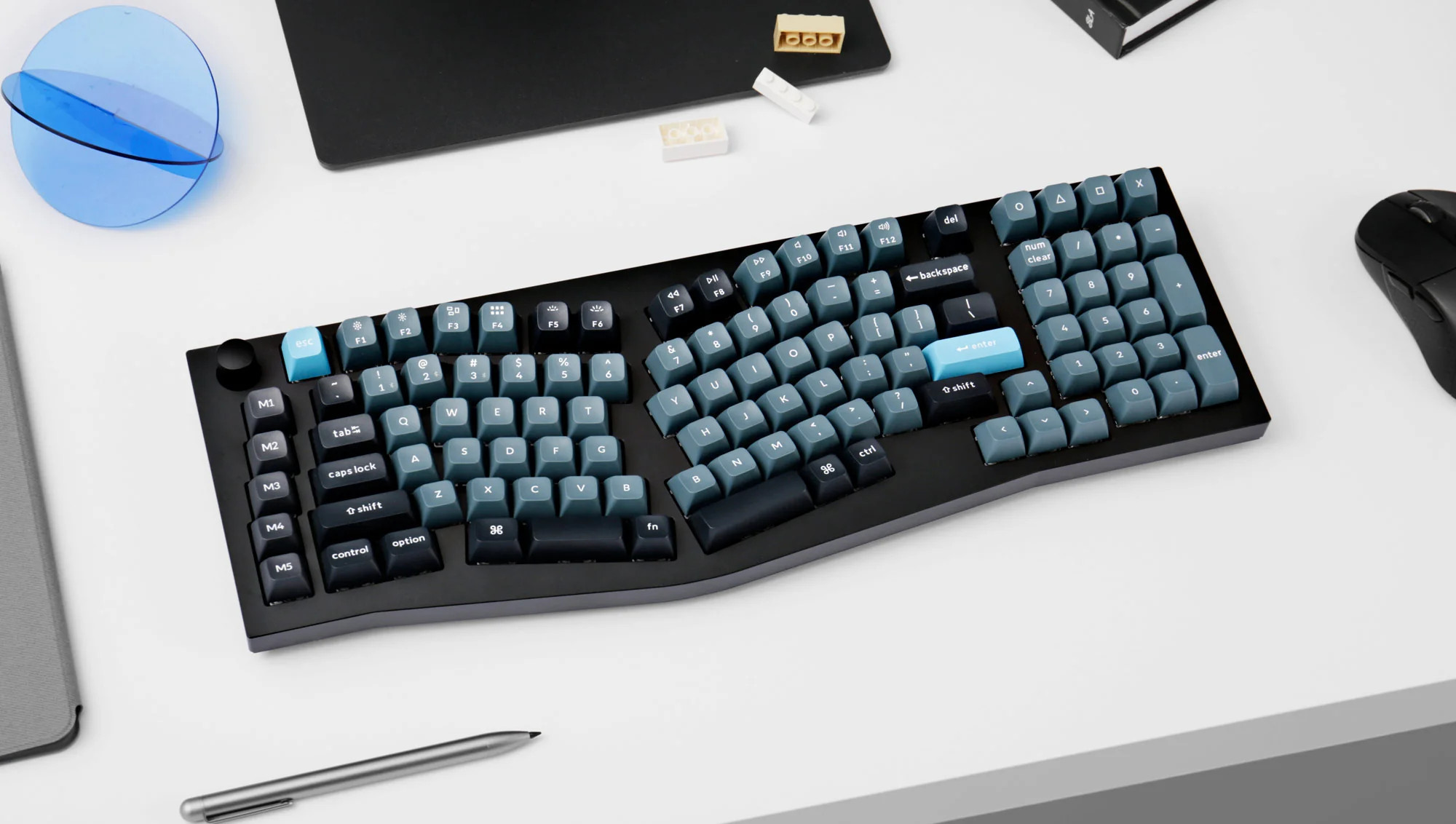 Bàn phím cơ custom keychron Q13 PRO Knob (ALICE LAYOUT) (Bluetooth / Gasket Mount / RGB / Hotswap )