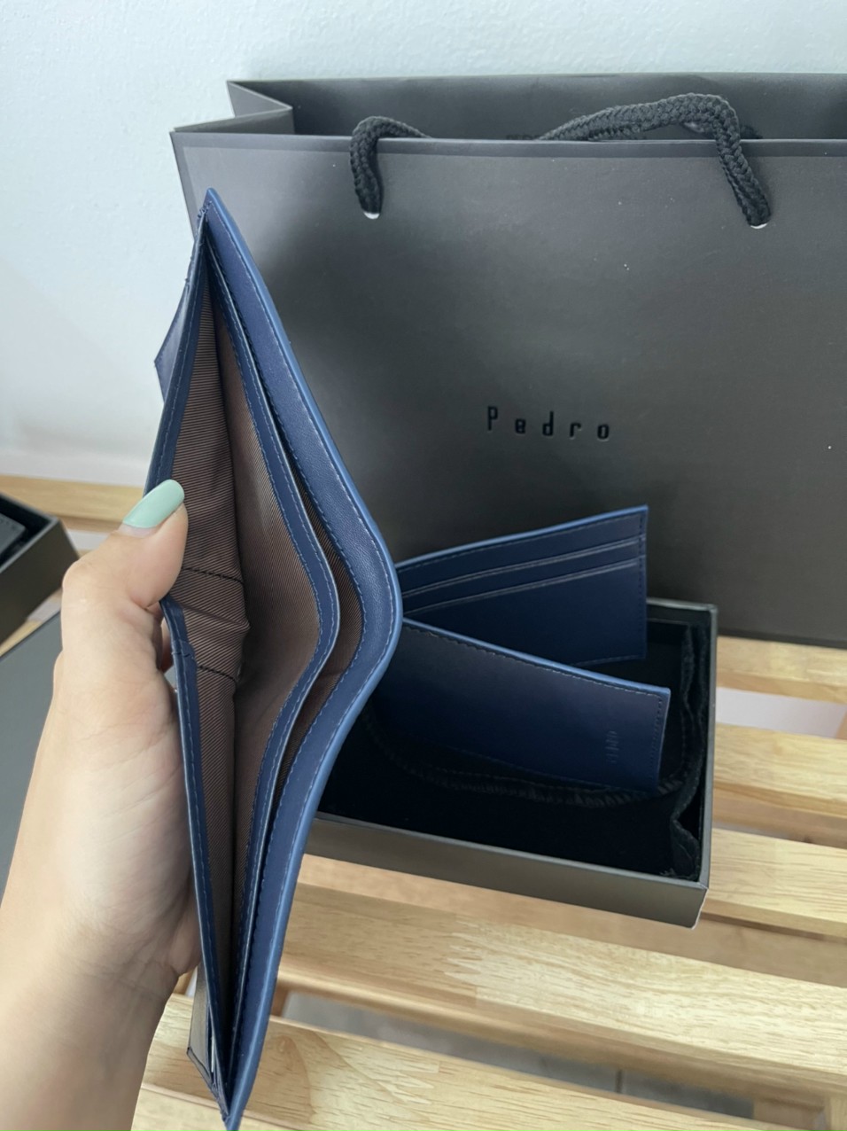 Ví nam mẫu mới fullbox túi + giấy hãng  (các mẫu)