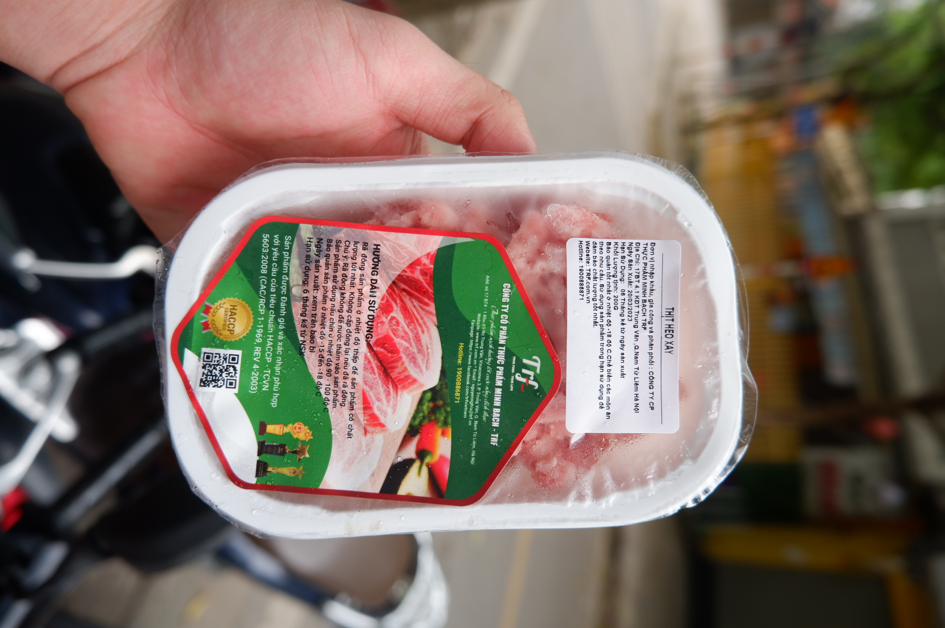[Chỉ giao hỏa tốc HN] Thịt heo xay sẵn Truefood thơm ngon 500g