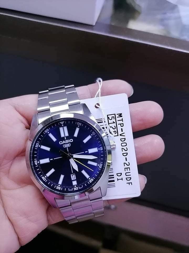 Đồng Hồ Nam Casio MTP-VD02D-2EUDF Quart