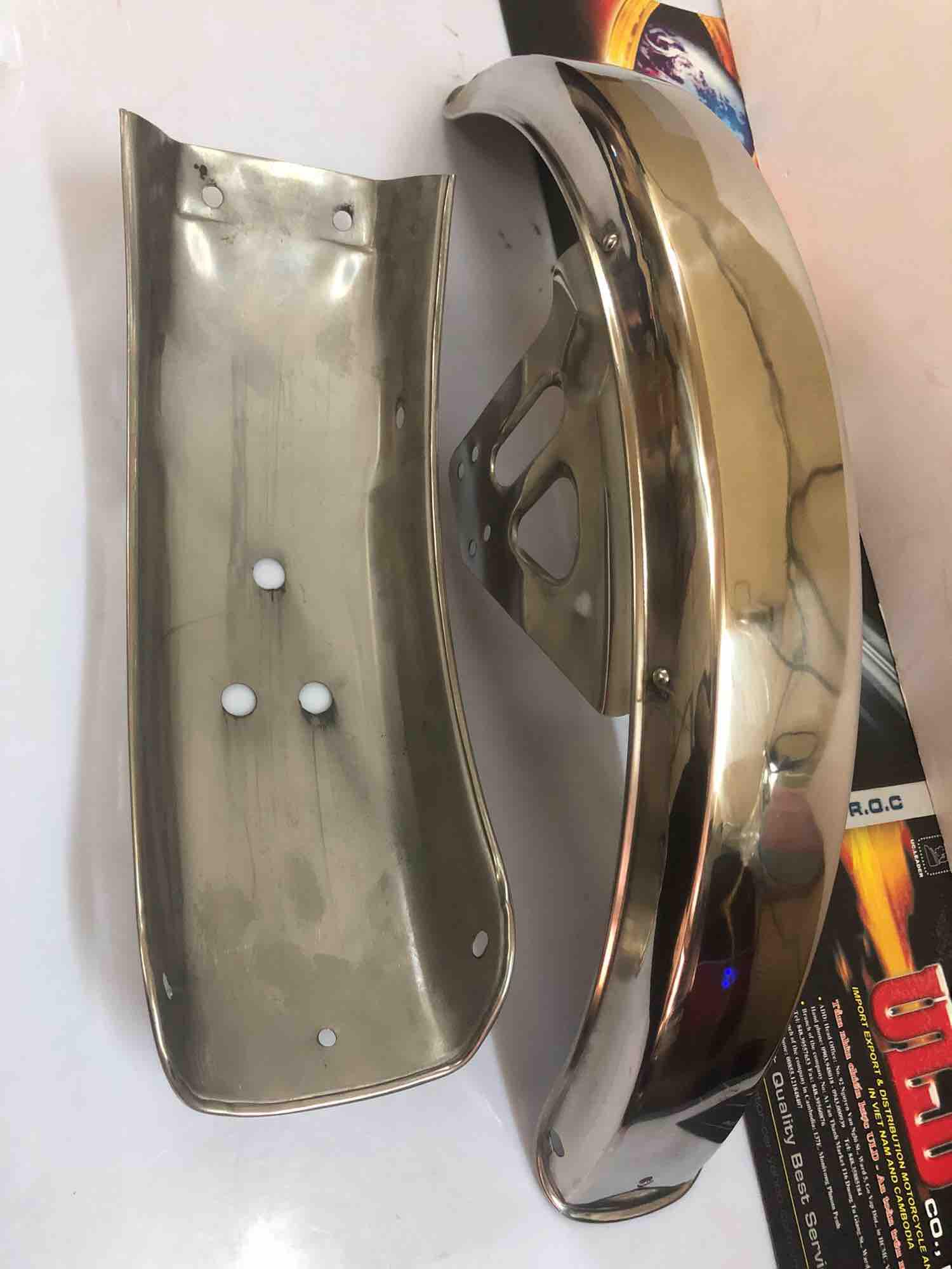Bộ dè trước sau win inox