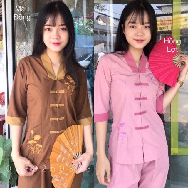 ĐỒ LAM ĐI CHÙA - mẫu La Hán Phối