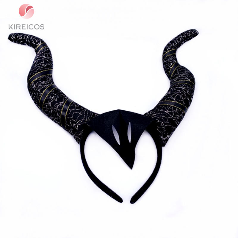 [HCM]Cài Tóc Halloween Sừng Maleficent Đủ Màu - kireicos