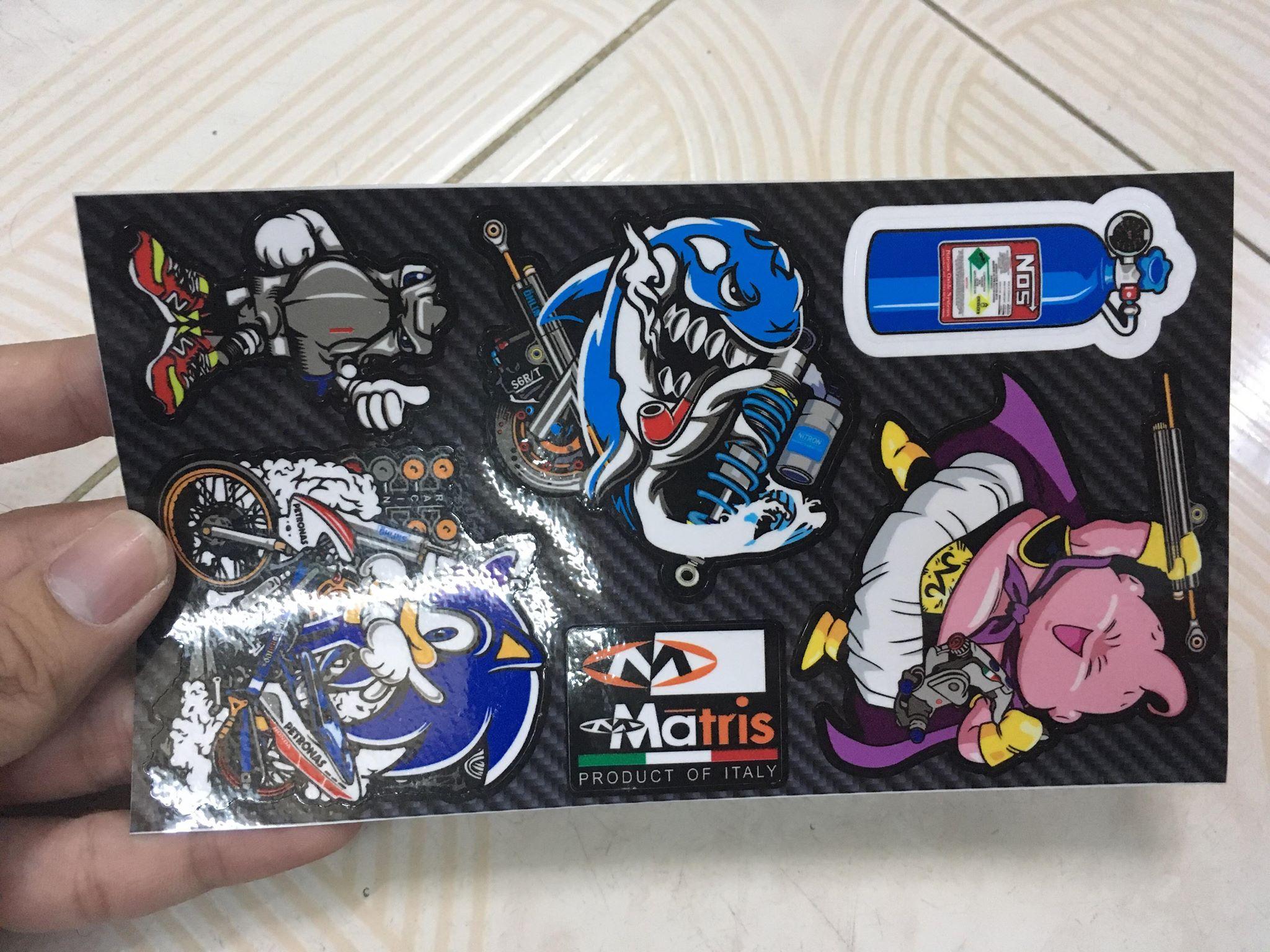 [HCM]Tem logo tấm chữ nhật 10x18cm