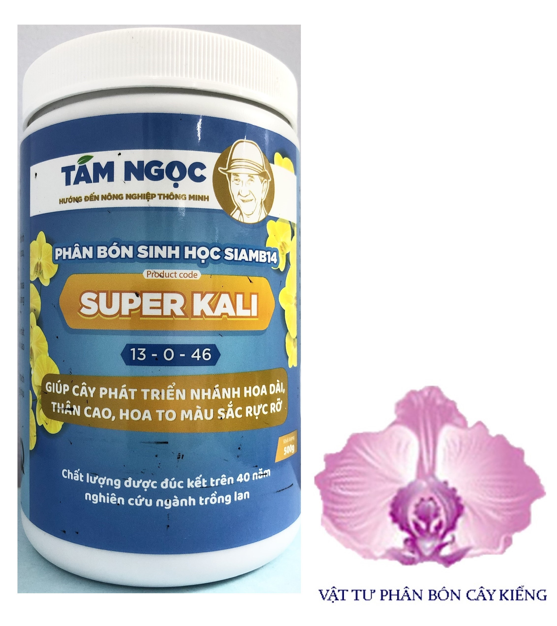Phân bón sinh học super kali tám ngọc - #412a# 500g