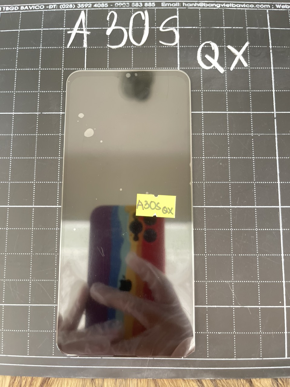 Bộ màn hình thay thế sam sung A30S QX