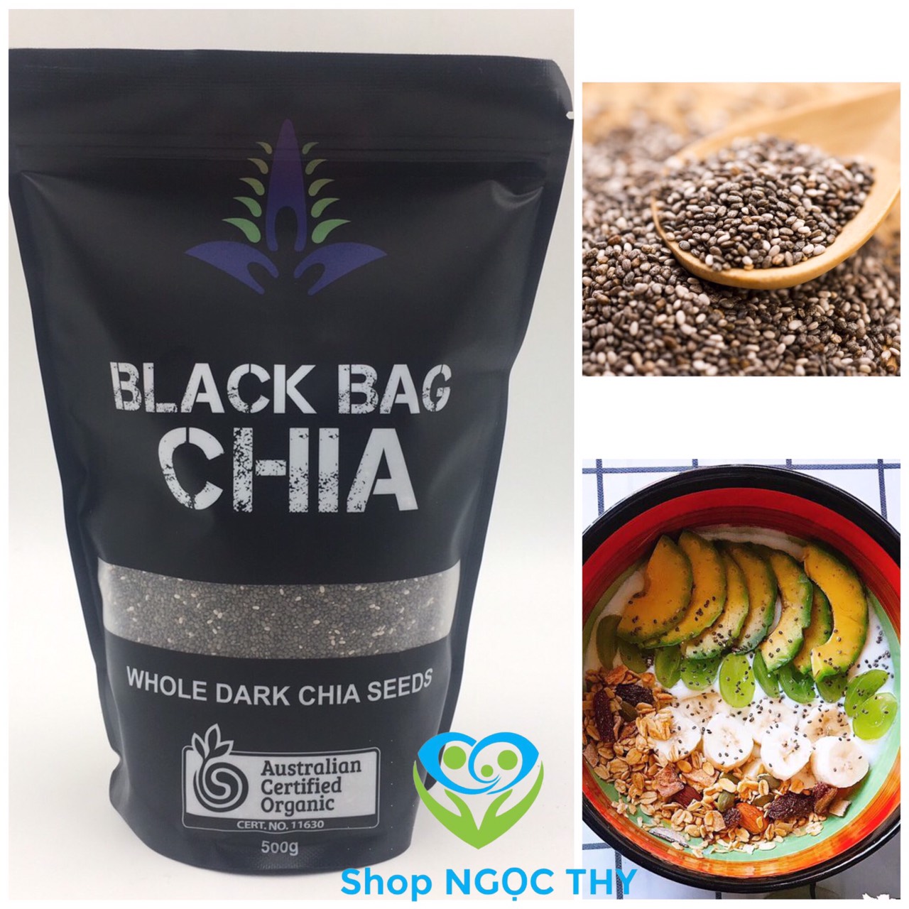 Chia seeds imported from Australian 500gr/package