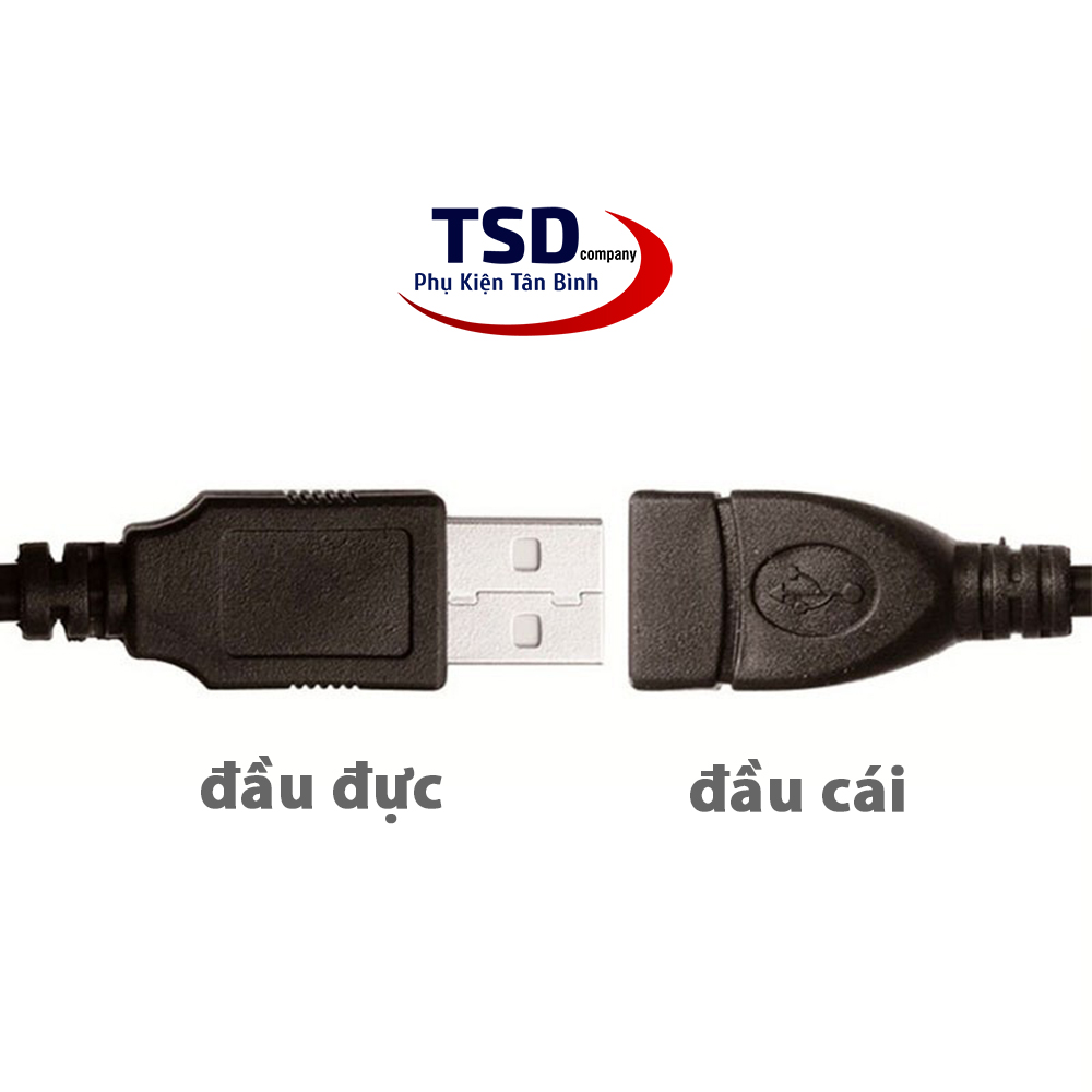 Cáp USB Nối Dài 1.5 Mét Xịn Không Nhiễu - Cable USB