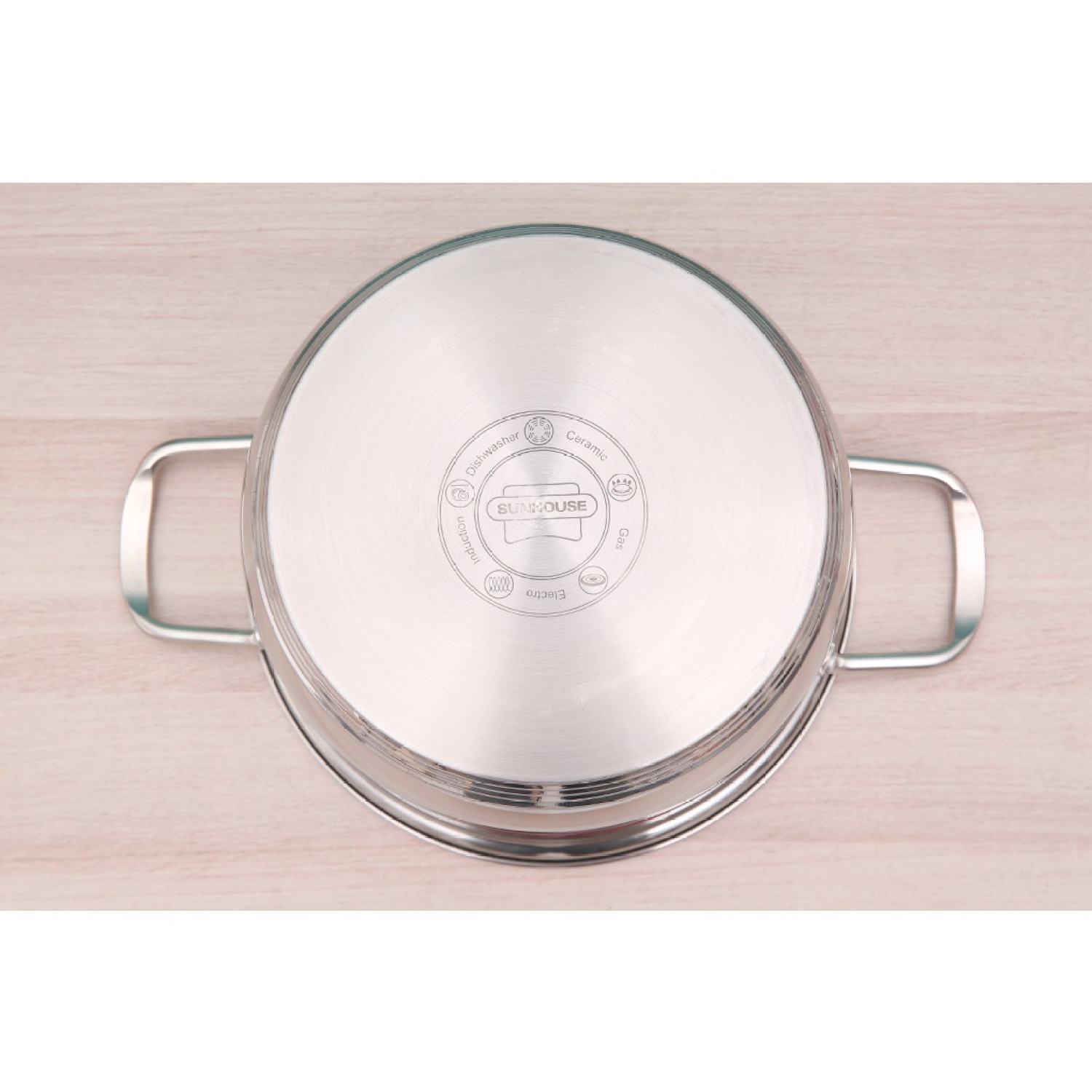 NỒI INOX 5 ĐÁY Sunhouse SHG788 (16-20-24cm)