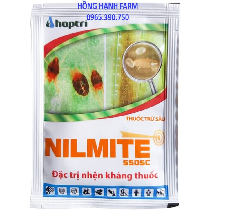 Trừ Nhện đỏ NILMITE 550SC gói 10ml - CHUYÊN Nhện kháng thuốc
