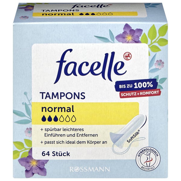 Hoàn tiền 15% - tampon facelle - băng vệ sinh tampon facelle normal super - băng vệ sinh dạng nút - nội địa đức