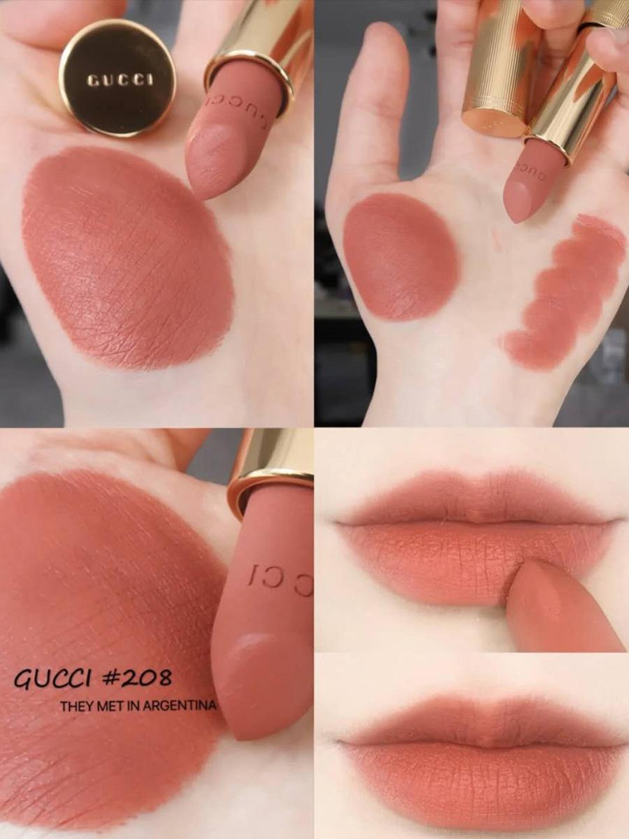 SET SON MÔI GUCCI (GỒM 3 CÂY/ FULL SIZE)