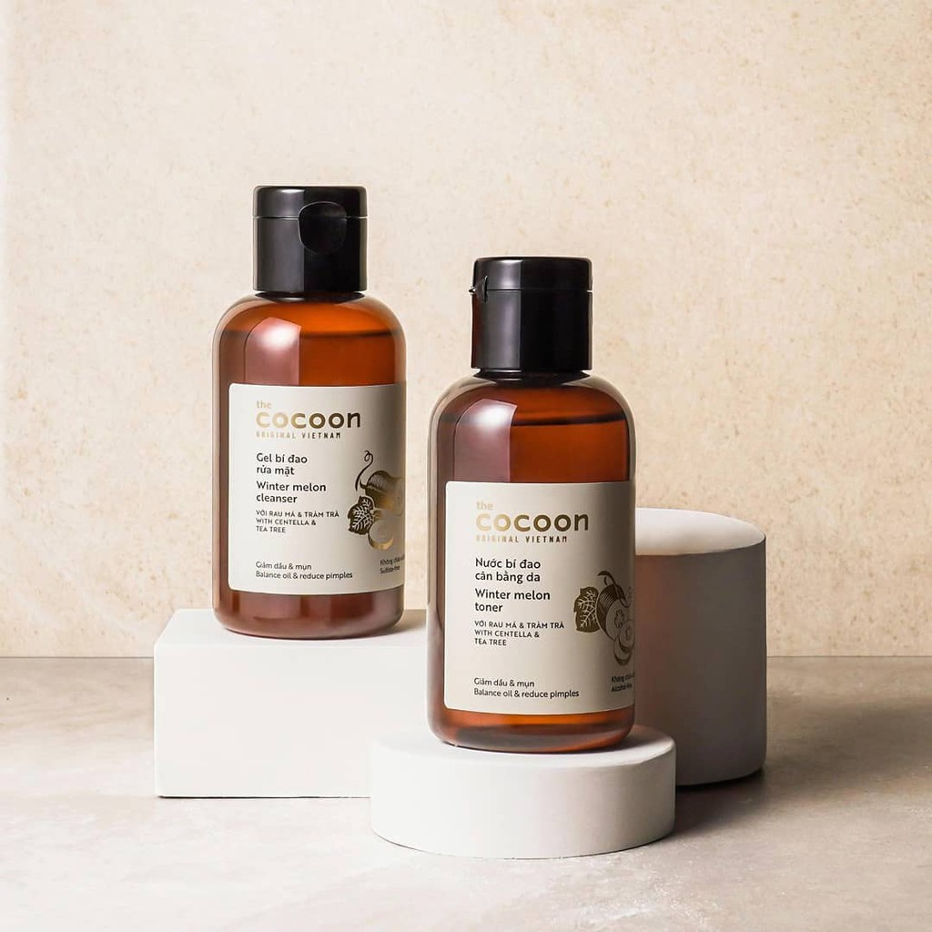Gel bí đao rửa mặt Cocoon (Winter melon cleanser) 140ml