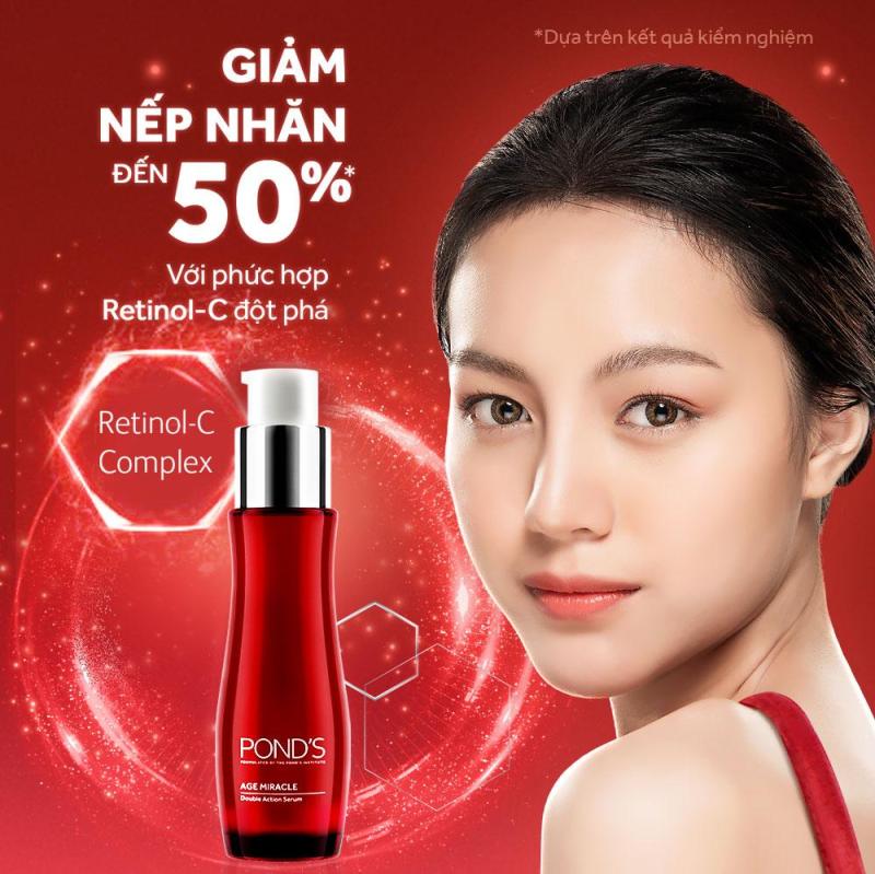 Serum Ngăn Ngừa Lão Hóa PondS Age Miracle Double Action 30ml cao cấp