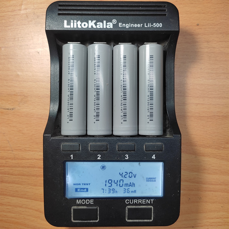 (1 Viên) Pin Lishen 18650 dung lượng 2000/2500mAh 10/15/20A