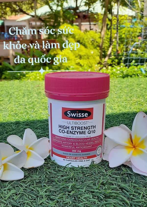 Swisse High Strength CO-Enzyme Q10 90 viên Bổ tim