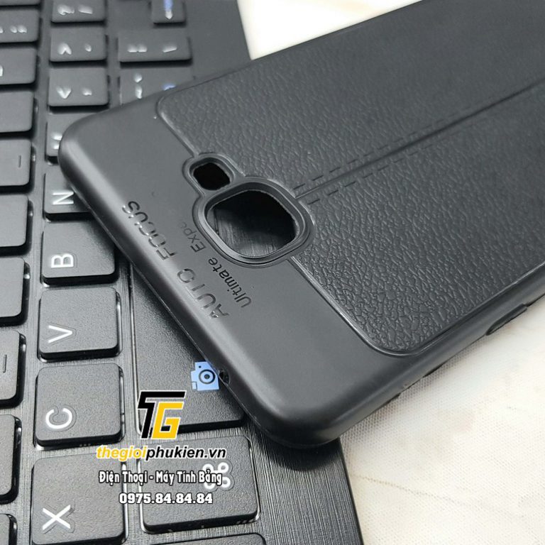 Ốp lưng Samsung Galaxy A9 Pro 2016 silicon giả da Auto Focus