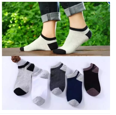 [HCM]Combo 5 đôi vớ lười nam tiện lợi (Đủ màu)