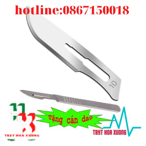 Lưỡi dao mổ kiato số 10 dùng cho cán dao số 3