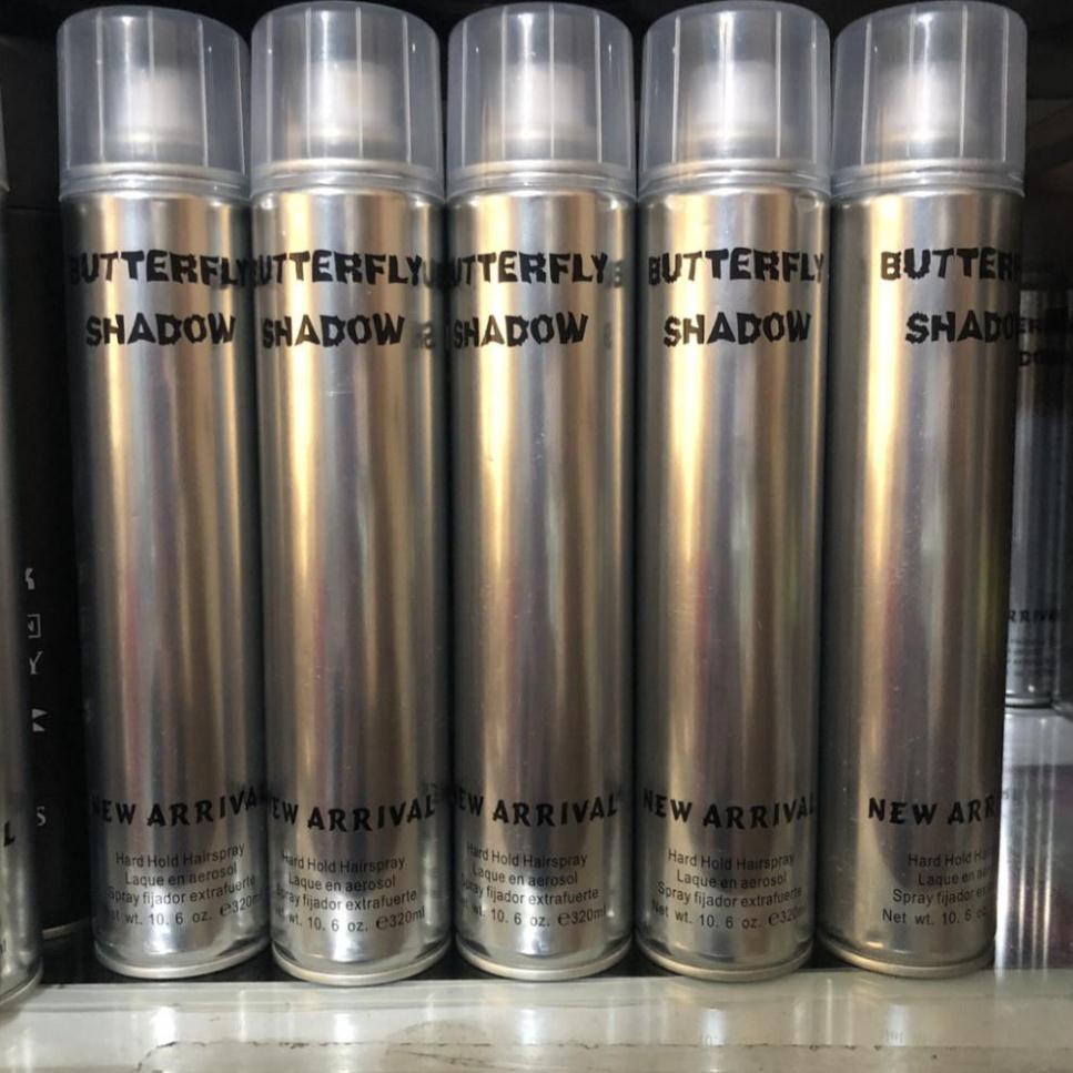 Gôm bạc xịt tóc butterfly shadow 320ml l1
