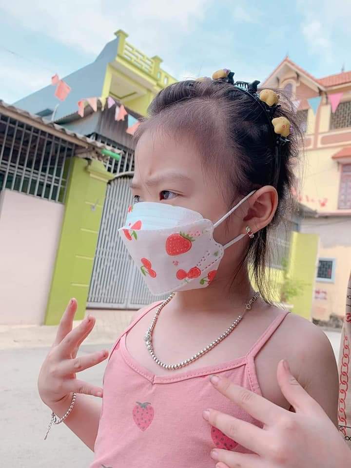 Khẩu trang trẻ em KF 94  HD Mask ( gói 10c)