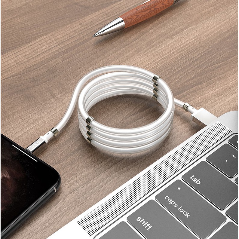 Cáp sạc nhanh iPhone / iPad HOCO U91 USB to Lightning dài 1M