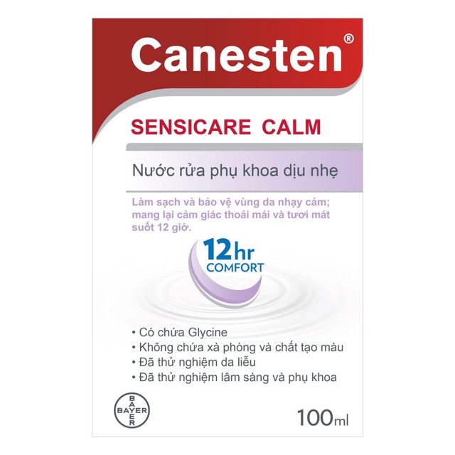 ✅ CANESTEN dung dịch vệ sinh phụ nữ dịu nhẹ
