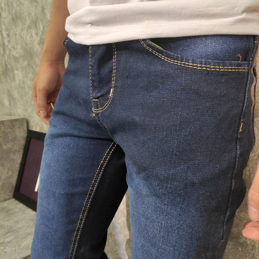 [HCM]Quần jean co giãn Muidoi Q104 (Xanh đậm)