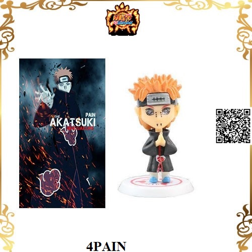 [HCM]1084 Mô hình Akatsuki Naruto Chibi nhân vật 4-PAIN