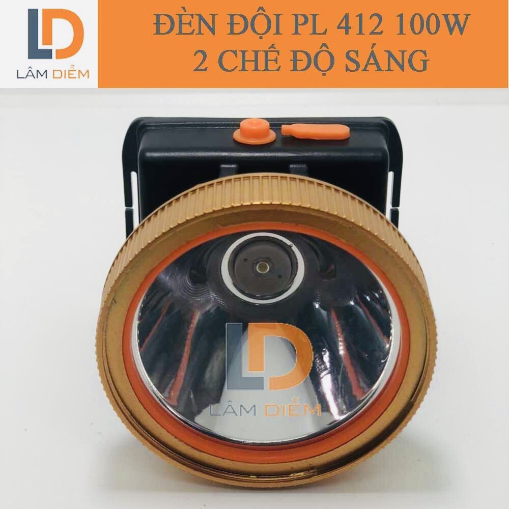 Đèn pin đội đầu siêu sáng 2 chế độ sáng PL 412