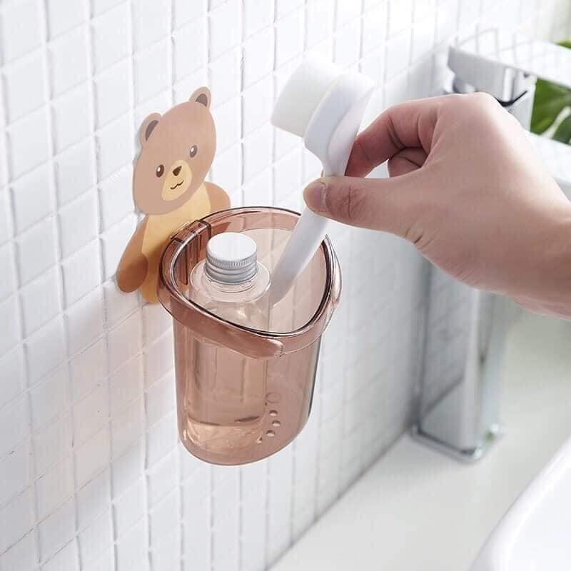 CỐC ĐỰNG BÀN CHẢI ĐỰNG ĐỒ ĐA NĂNG HÌNH GẤU