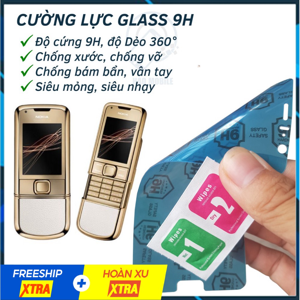 Dán cường lực dẻo nano nokia 8800 arte, nokia 6300 4g