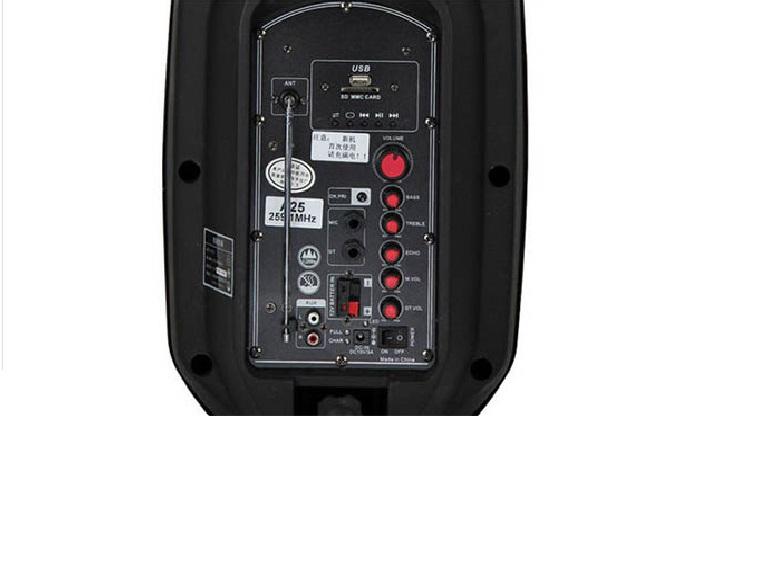 [HCM]Loa kéo Bluetooth Temeisheng A25 (2 tấc) 2 micro