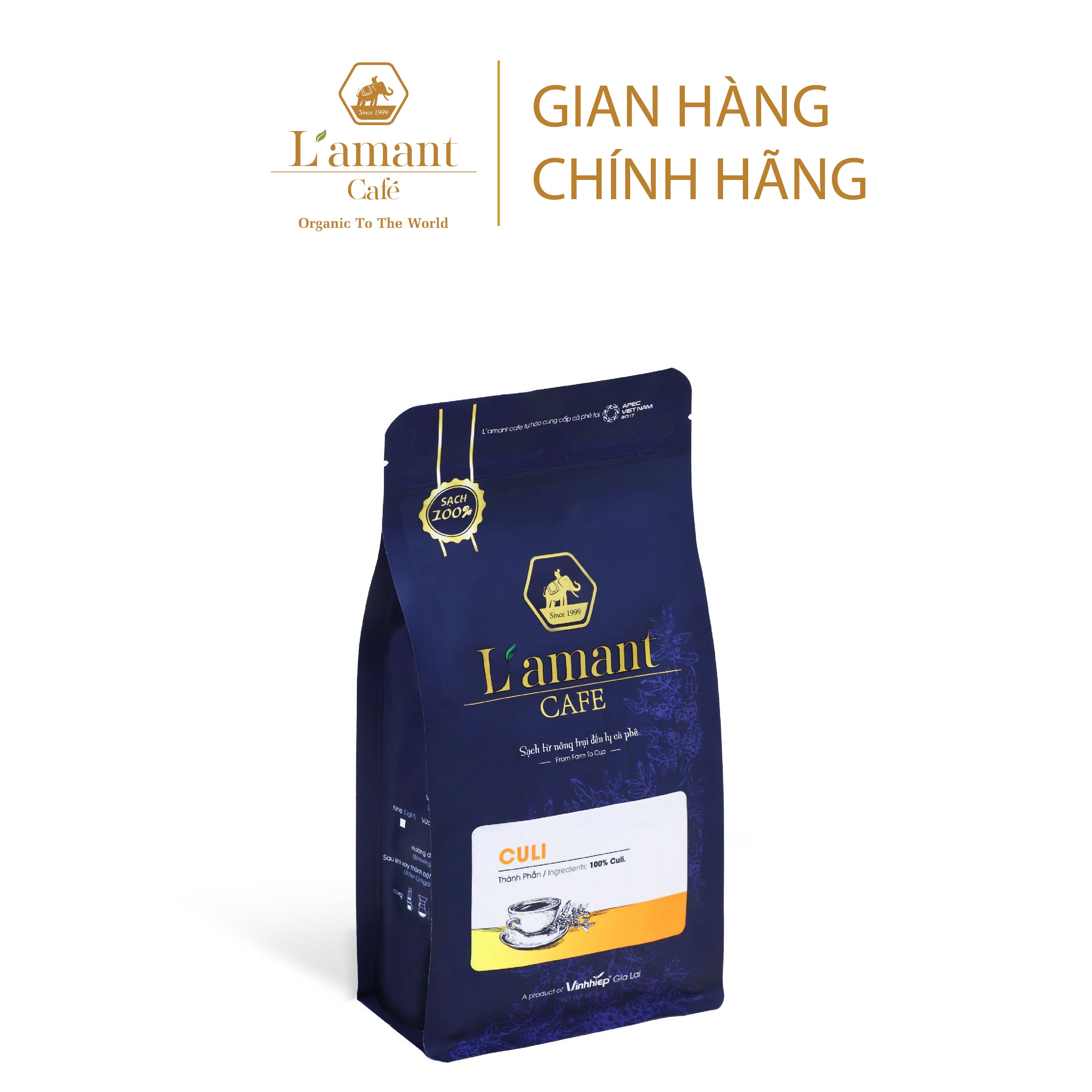 Cà phê hạt rang L’amant Culi Espresso - L’amant Culi Espresso Roasted Coffee
