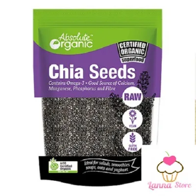 Hạt Chia Seeds Absolute Organic Gói 250G - Úc
