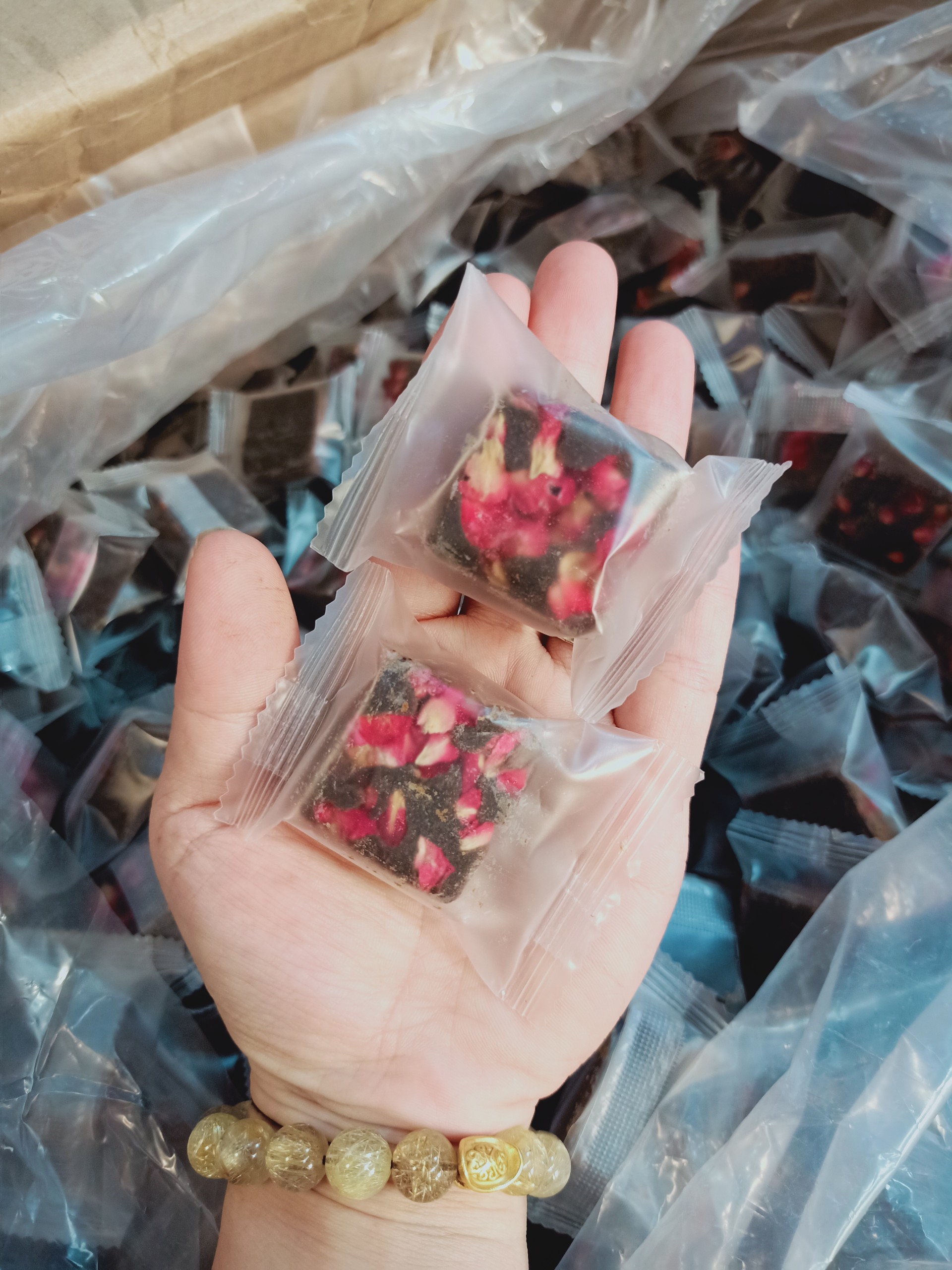 (500G MIX 7 Vị) TRÀ HOA ĐƯỜNG NÂU TRUYỀN THỐNG