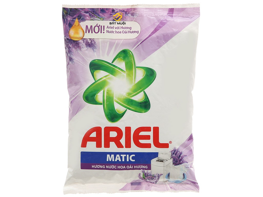 Bột giặt Ariel Matic hương nước hoa oải hương 5kg - Tạp hóa Bát Muội