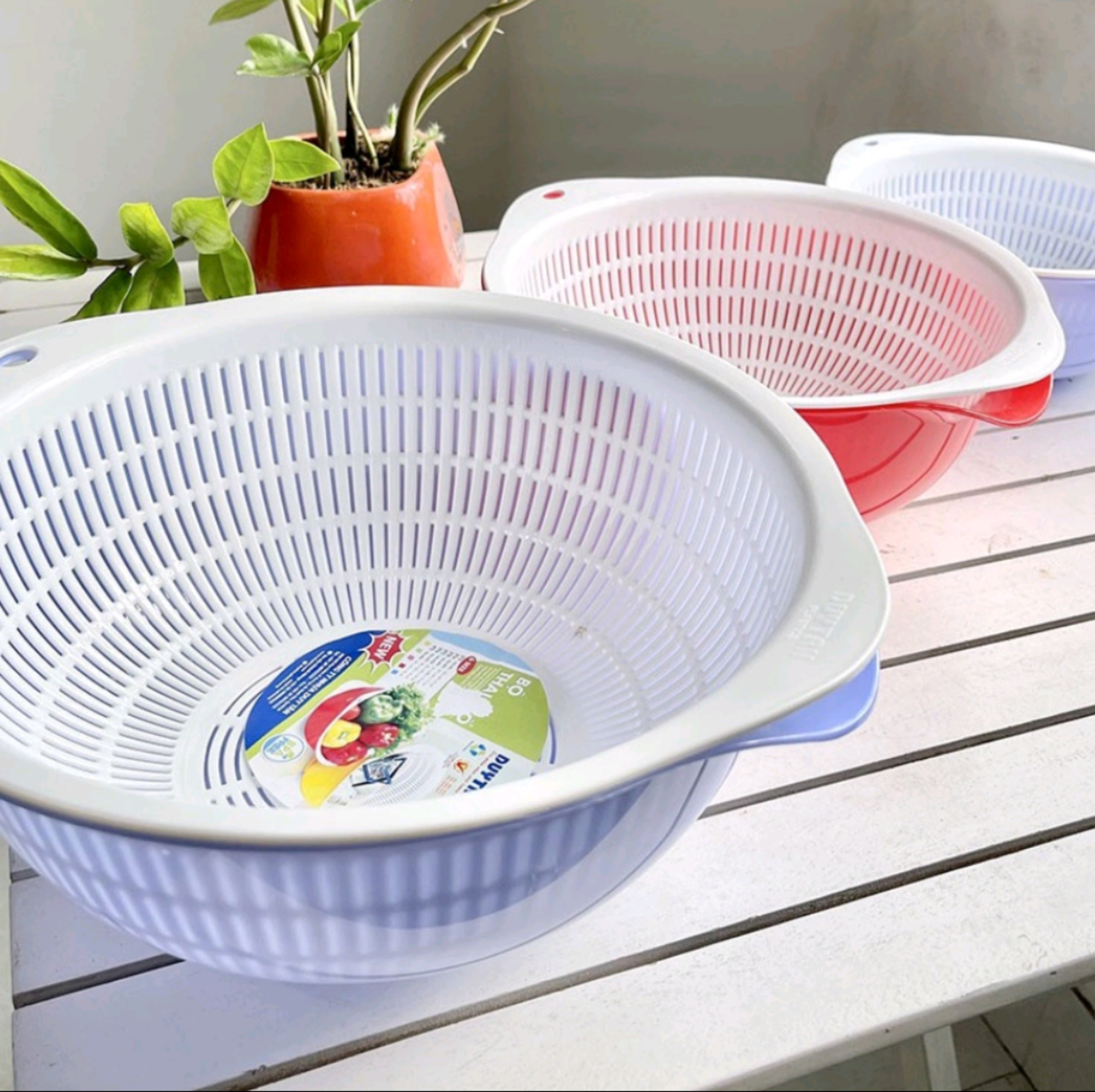 Bộ Thau Rổ Nhựa Duy Tân Nhiều Size