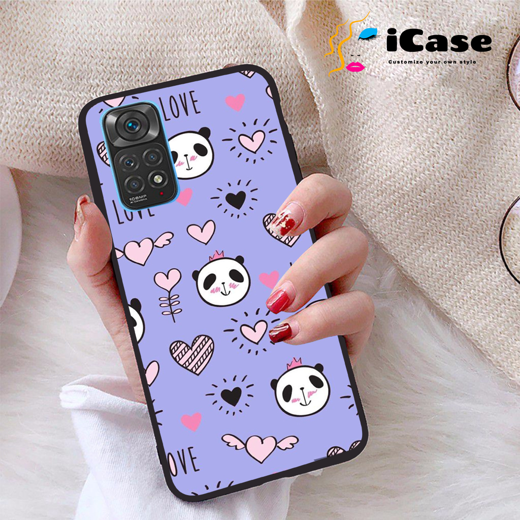 Ốp lưng Xiaomi Redmi Note 11S 4G viền dẻo TPU BST Panda