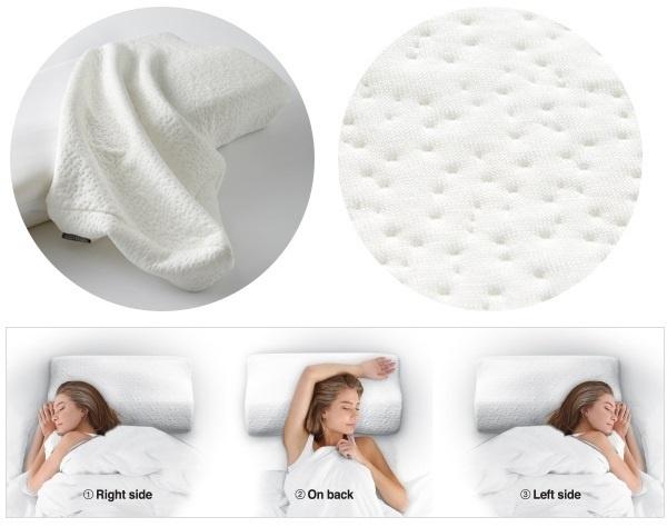 Gối thẳng Lock&Lock HLW112 - Memory Foam 50D