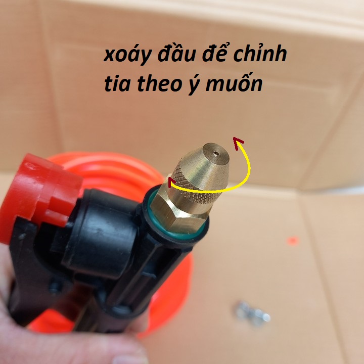 bộ súng xịt rửa xe mini 12v - máy rửa xe