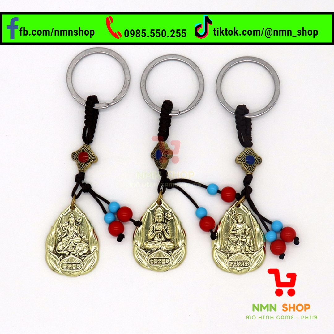 Móc khóa 8 vị Phật bản mệnh cho 12 con giáp