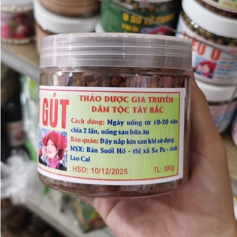 Tiêu Gút - Thảo Dược dân tộc Dao Đỏ (Hộp 300gram)