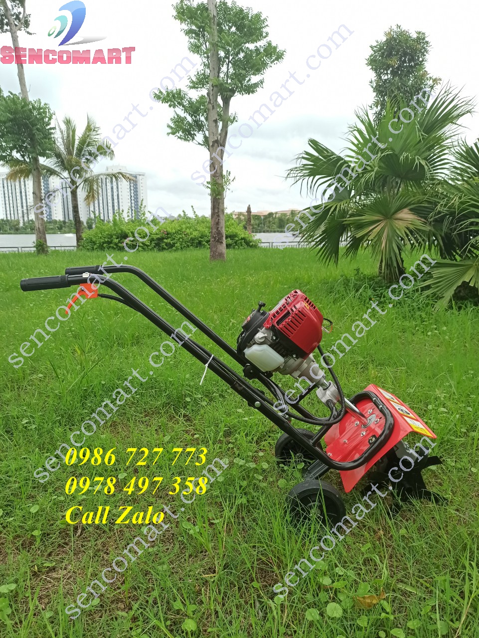MÁY XỚI ĐẤT MINI ĐỘNG CƠ 4 THÌ GX 35