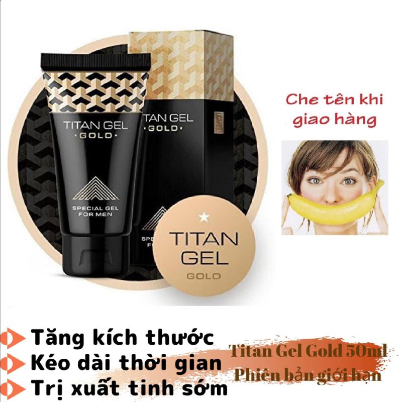 (Hàng chuẩn Nga) Titan-Gel GOLD phiên bản giới hạn - tăng kích thước, tăng cường sinh lý nam giới (50ML) nhập khẩu