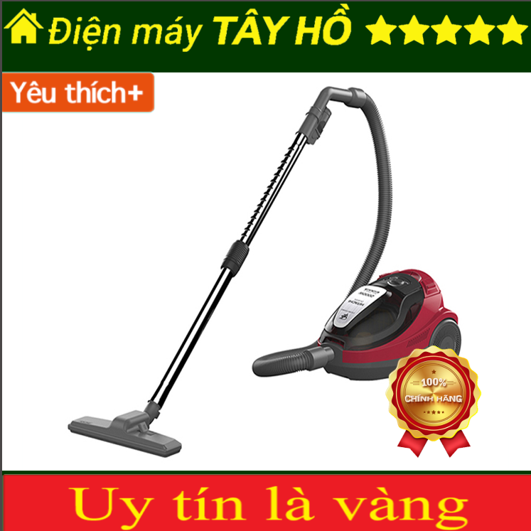 Máy hút bụi Hitachi CV-SF20 màu đỏ - [Hàng chính hãng] [Gian hàng uy tín]