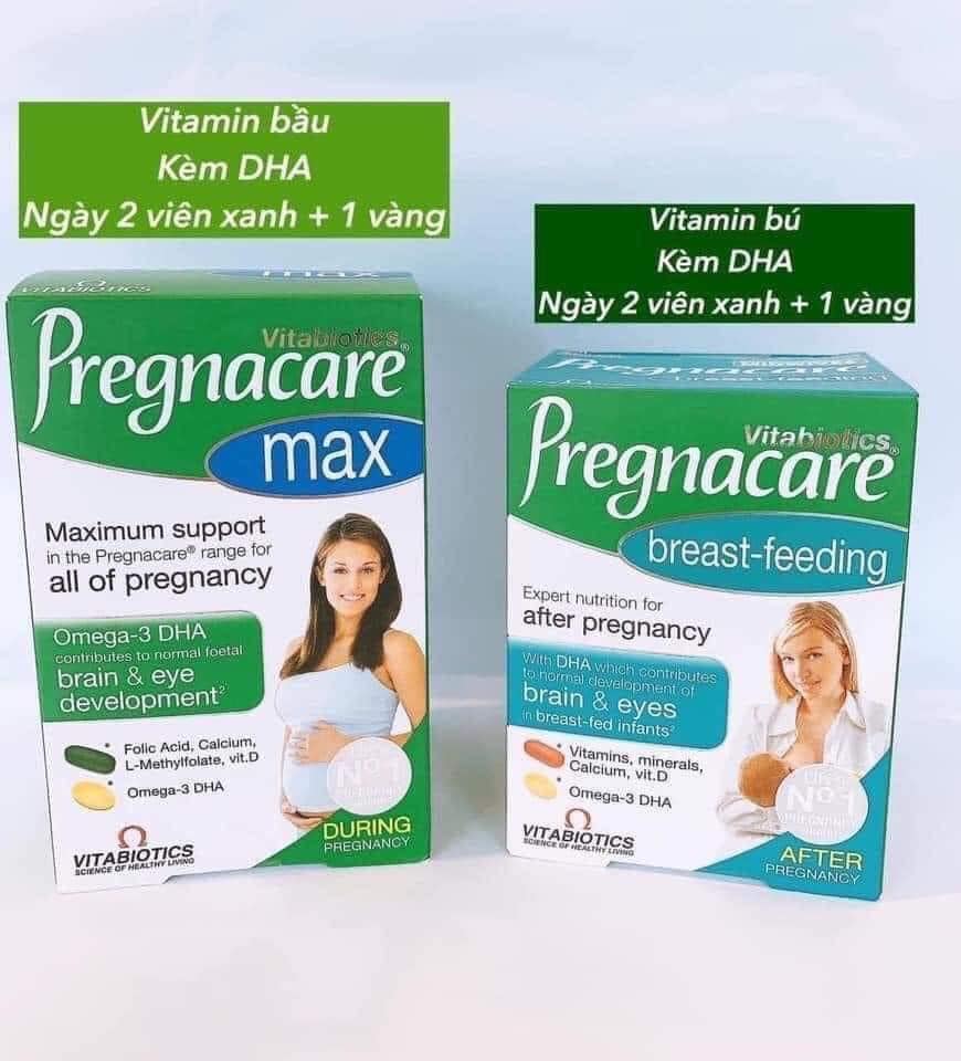 Vitamin bà bầu Pregnacare Max 84 viên (mẫu mới)